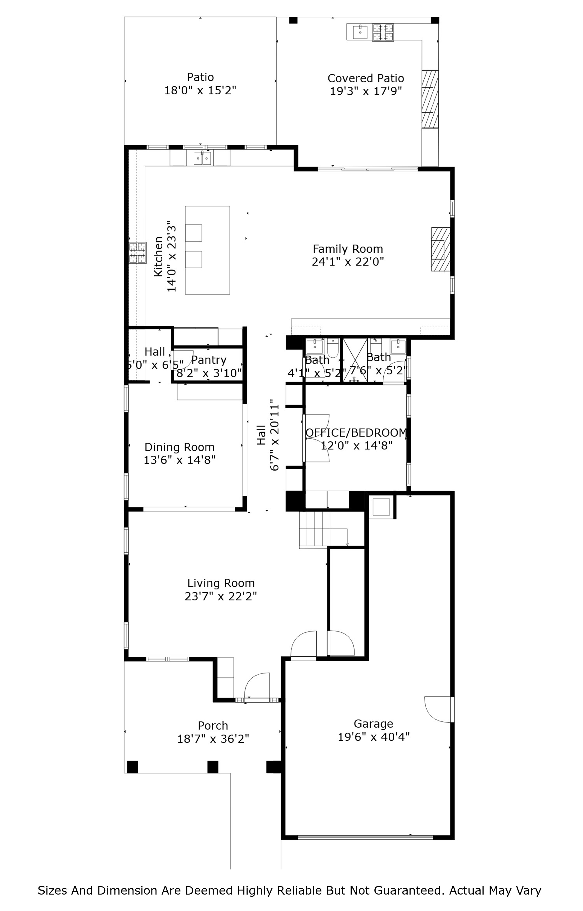 1318 Amthyst Unit A floor plan 1827 8th St Floor Plan - 1st Floor